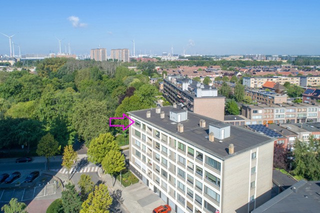 Mooi hoekappartement met 2 slaapkamers en parkzicht 